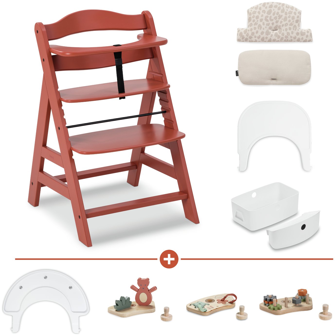 Hauck Alpha Highchair Bundle