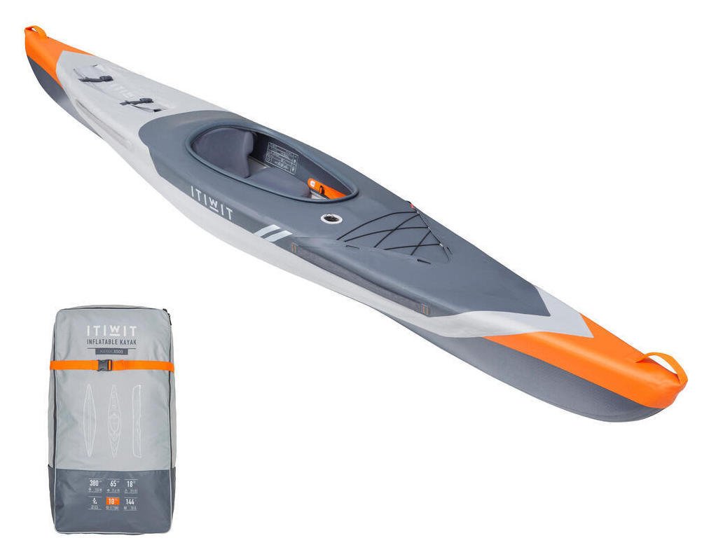 Decathlon 1 Person Touring Inflatable Kayak X500