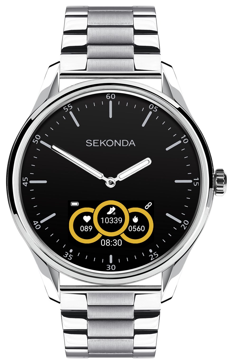 Sekonda Hybrid Stainless Steel Silver Colour Smart Watch