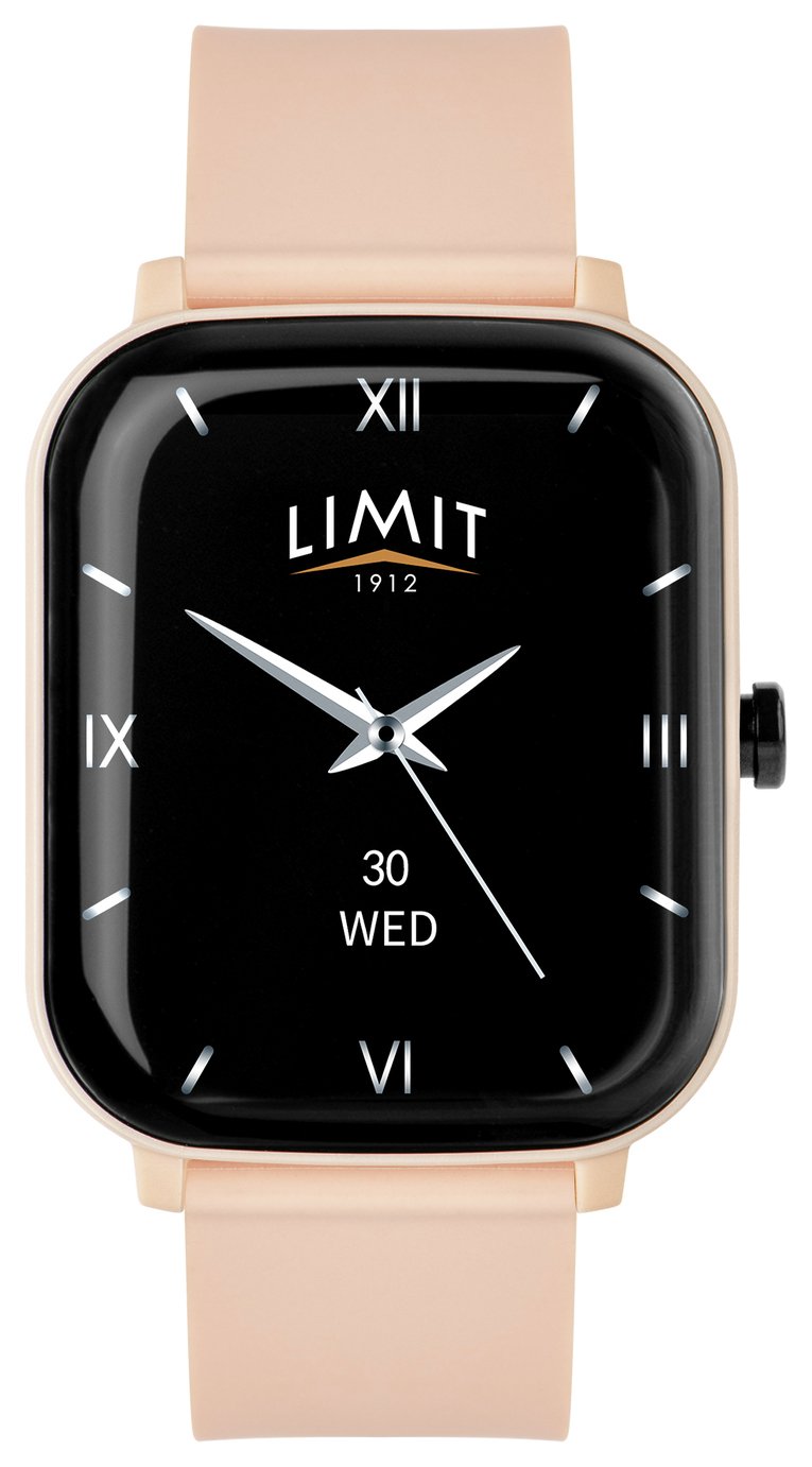 Limit Pink Silicone Strap Calling Smart Watch  