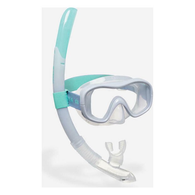 Buy Decathlon Adult Diving Mask and Snorkelling Kit 100 Blue L