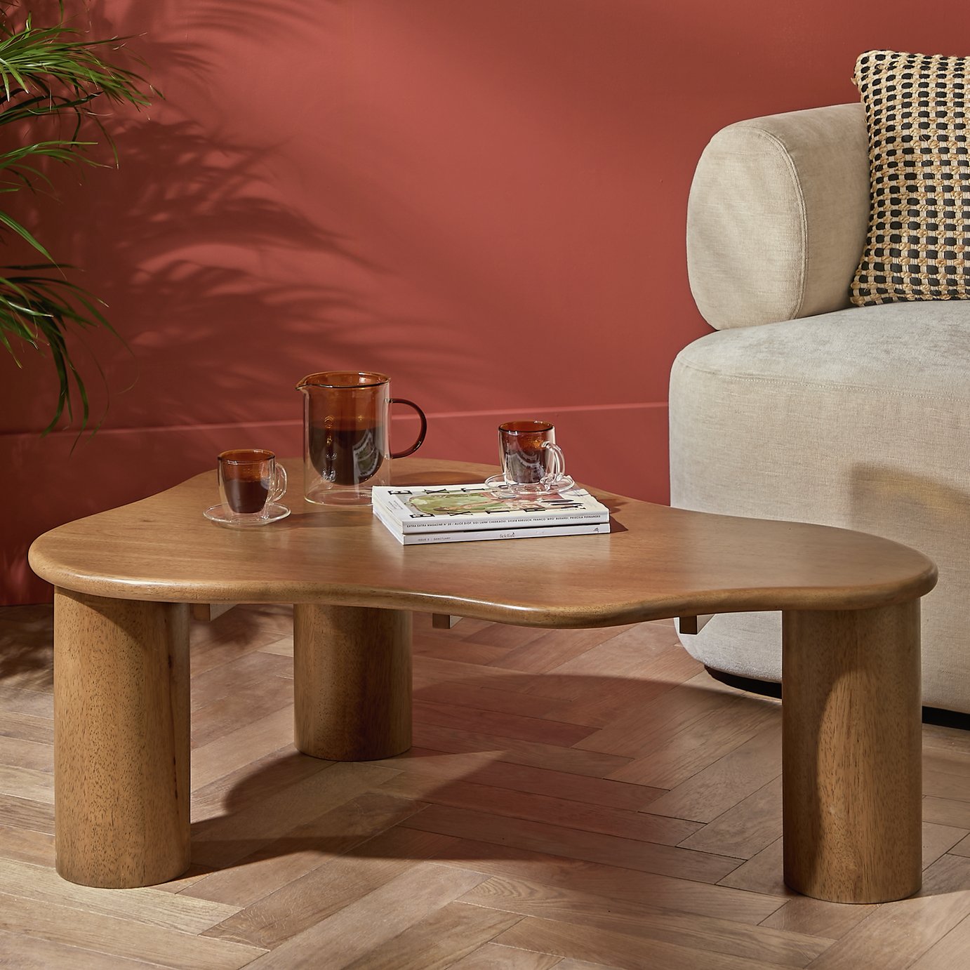 Habitat Mariel Coffee Table - Walnut