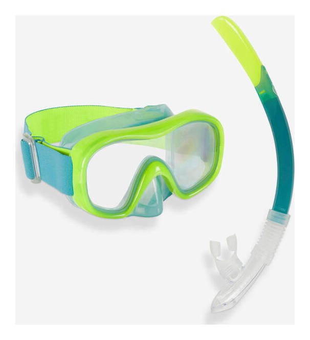 Decathlon Kids' Snorkelling Diving Kit Mask and Snorkel 100