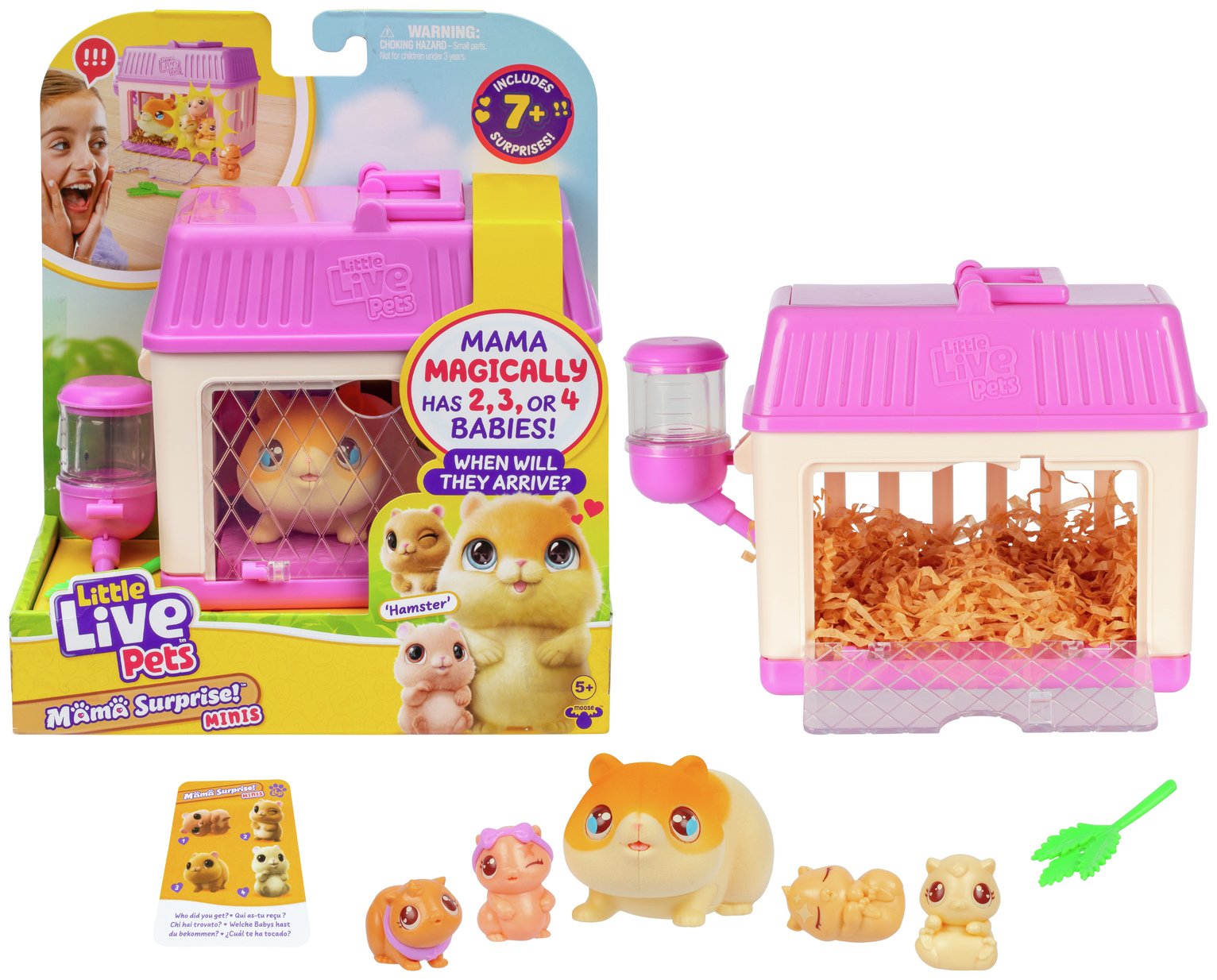 Little Live Pets Mama Surprise Minis Hamsters
