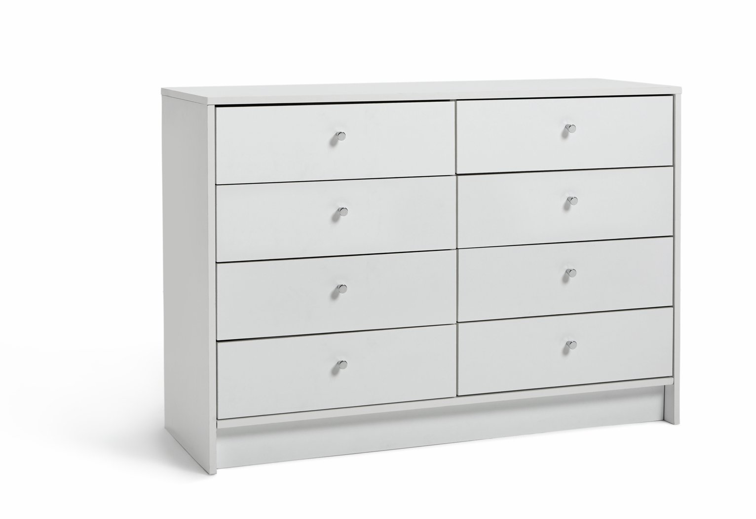 Argos Home Malibu 8 Drawer Chest - White