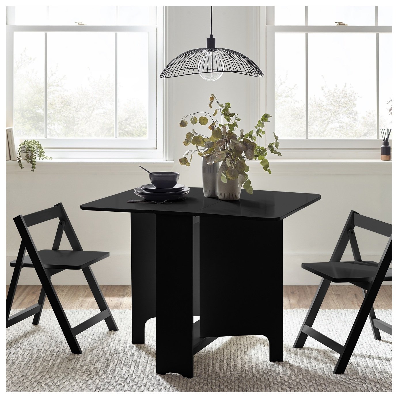 Julian Bowen Gatan Dining Table & 2 Chairs