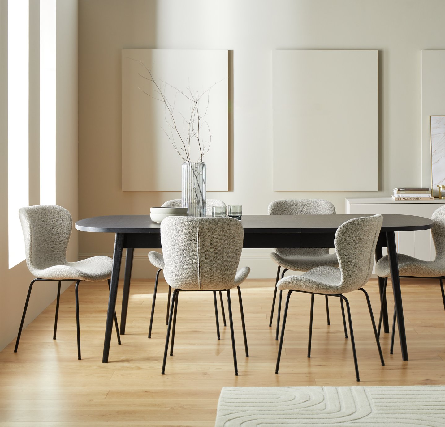 Habitat Etta Extending Dining Table & 6 Chairs