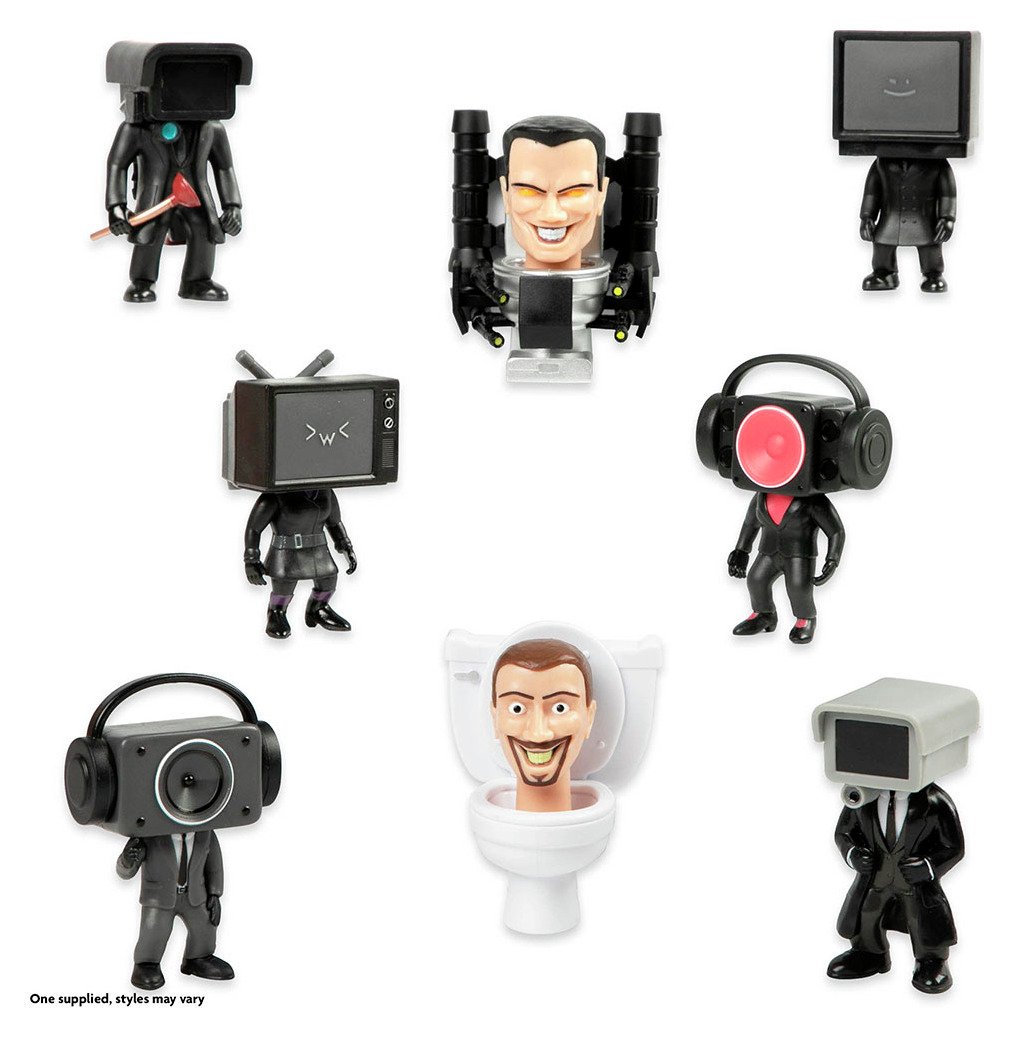 Skibidi Toilet Mystery Collector Figures