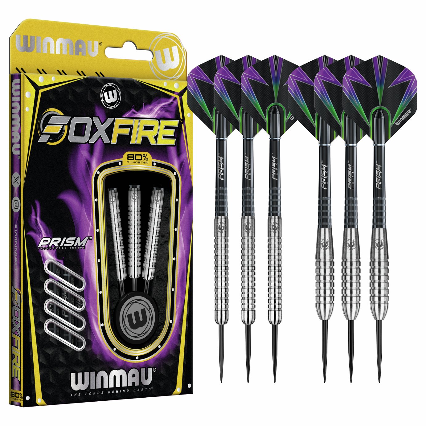 'Winmau Foxfire Twin Pack 23g 24g