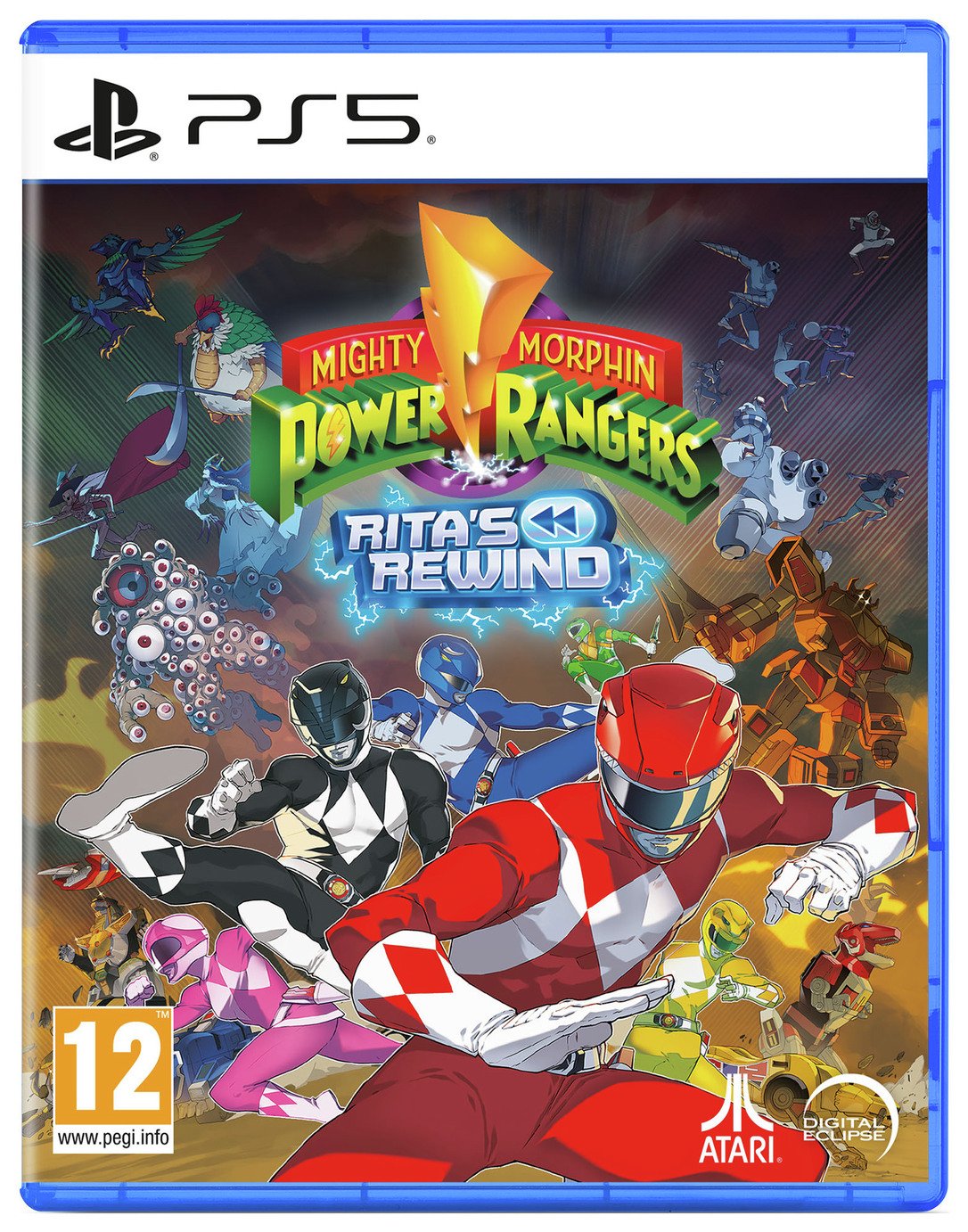 Mighty Morphin Power Rangers Rita's Rewind PS5 Game