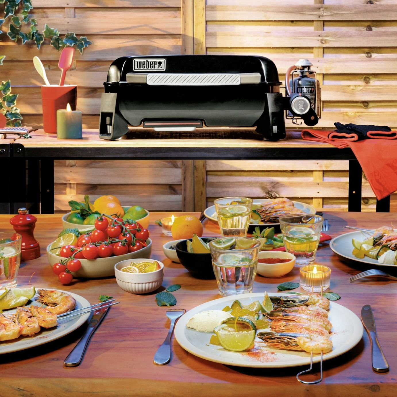 Weber 43cm Griddle Portable Gas BBQ