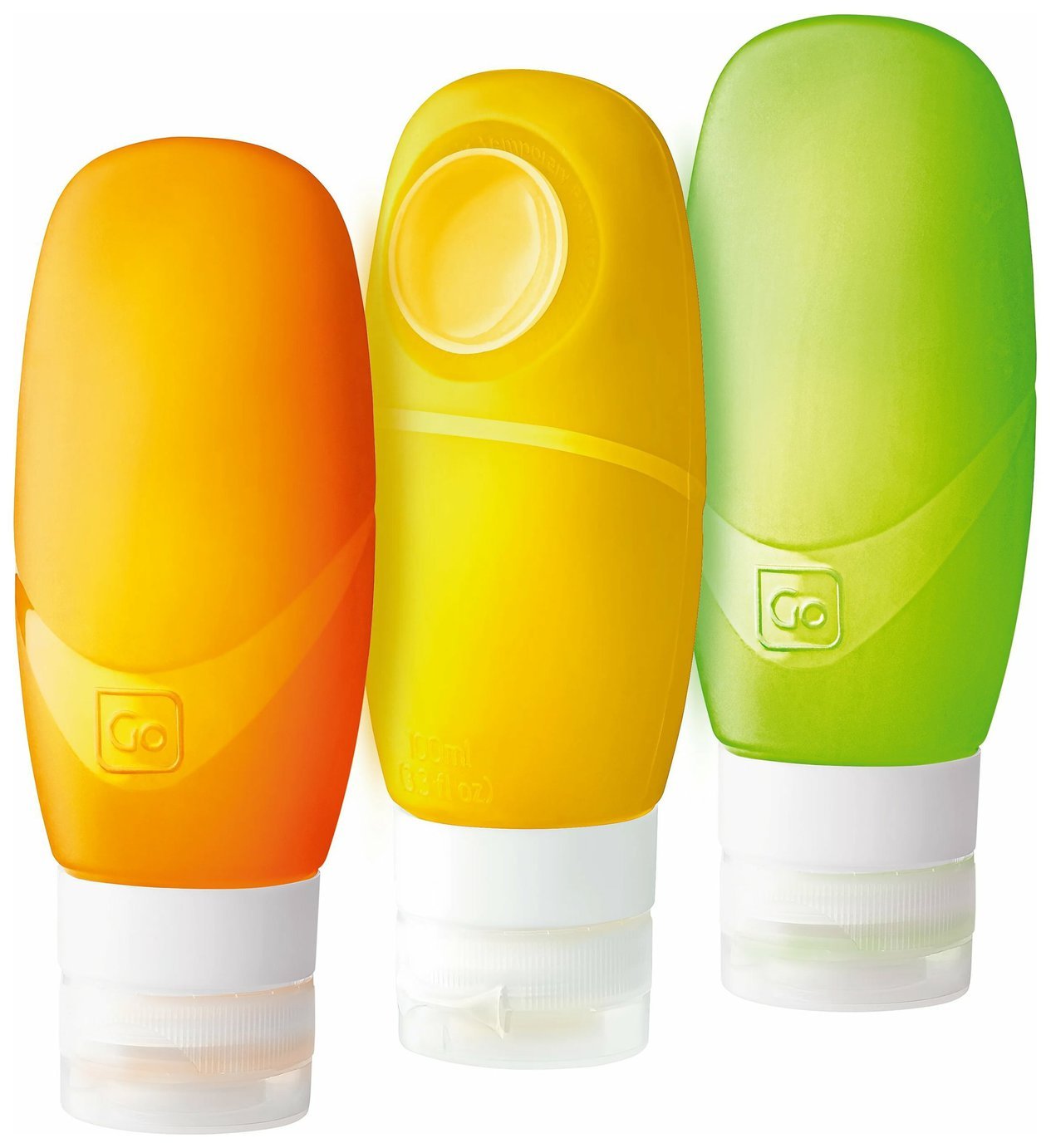 Go Travel Squeezy Cabin Bottles - 100ml