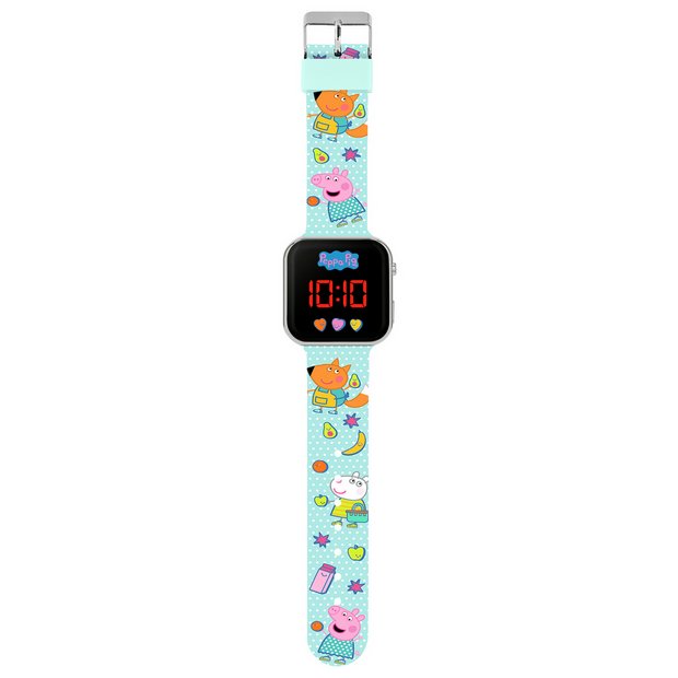 Rose Gold Sonic Watch Argos Buy Peppa Pig Printed Strap LED