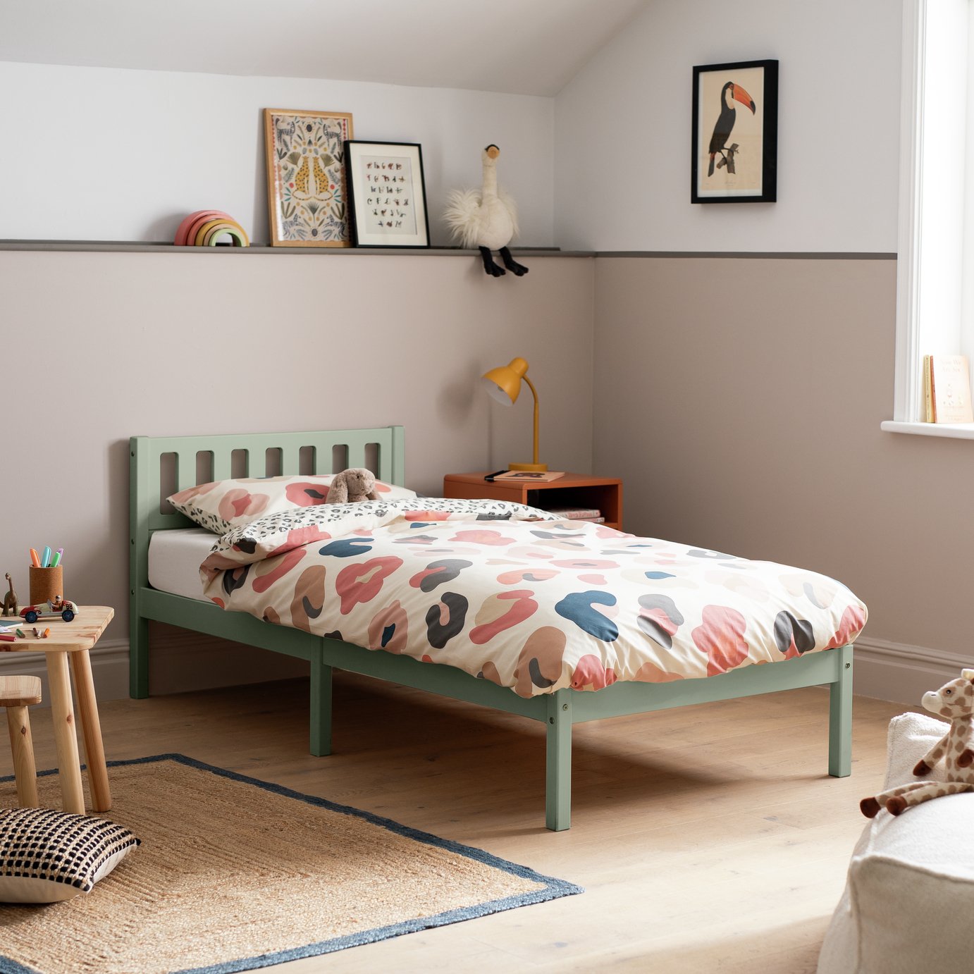 Habitat Kids Ronnie Single Bed - Green