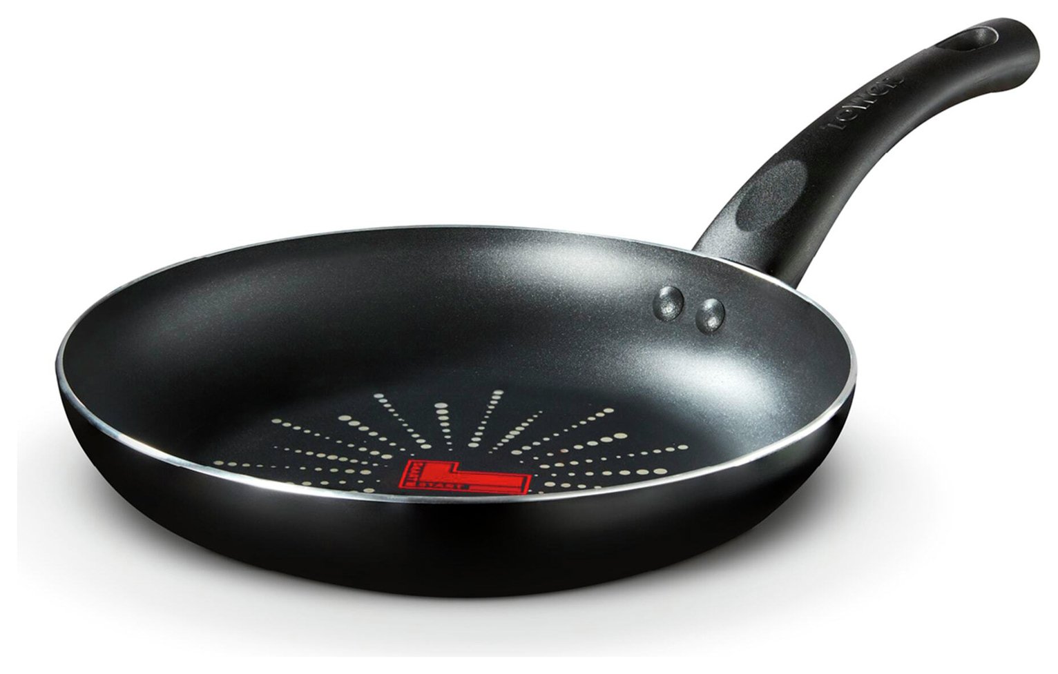 Tower Smart Start Classic 28cm Aluminium Frying Pan - Black