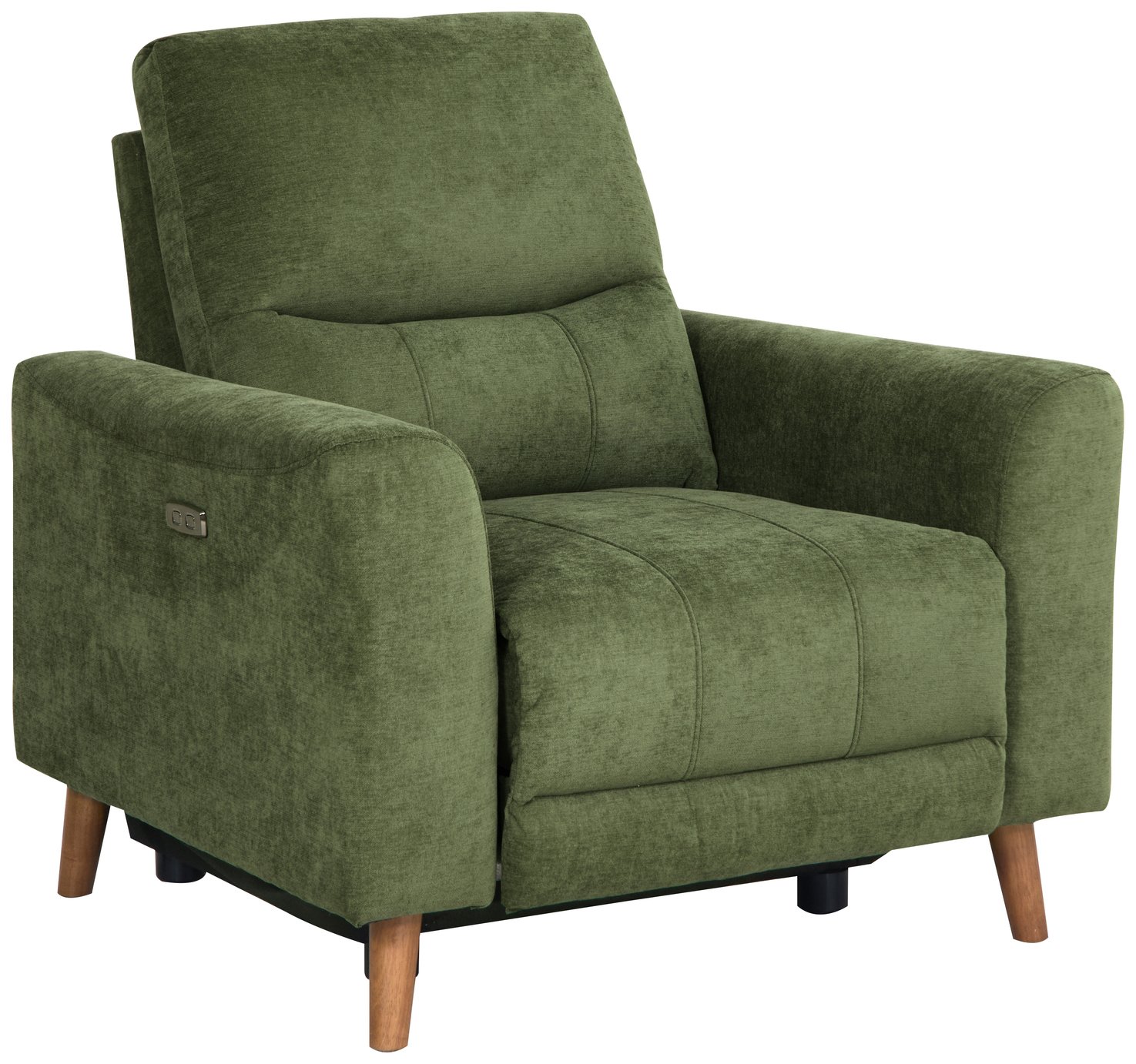 Argos Home Ezra Fabric Recliner Chair - Green