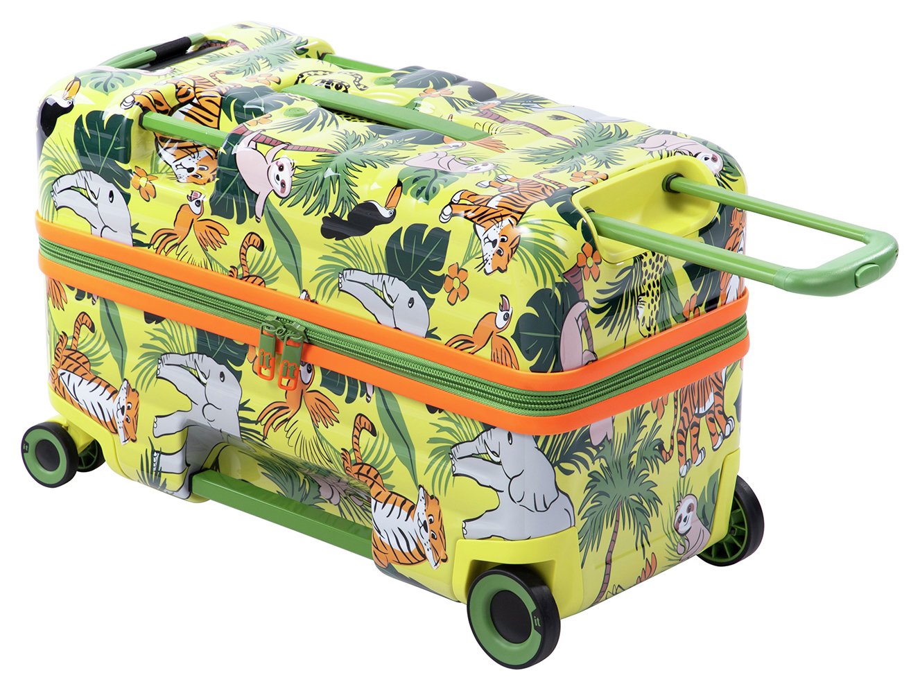 IT Luggage 6 Wheel Hard Kids Suitcase - Cabin