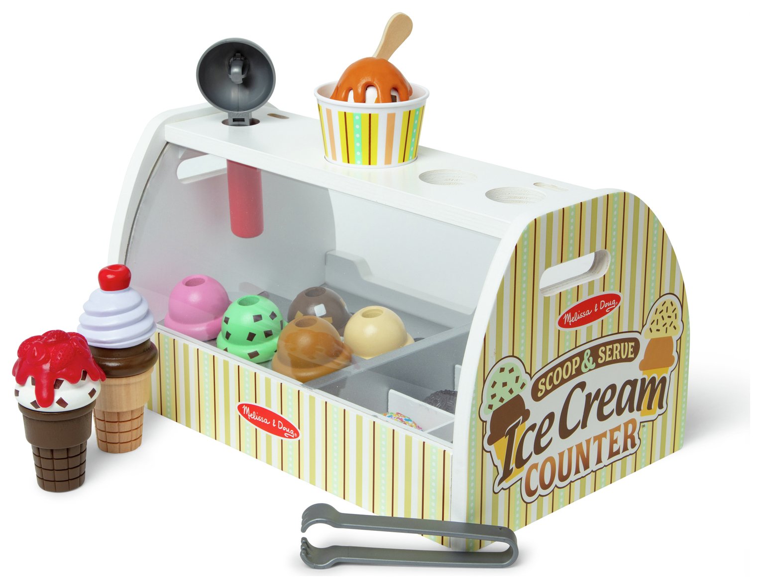 Melissa & Doug Scoop And Serve Ice Cream Counter