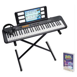 Casio CT-S100AD Keyboard, Stand, Headphones & Lessons Bundle