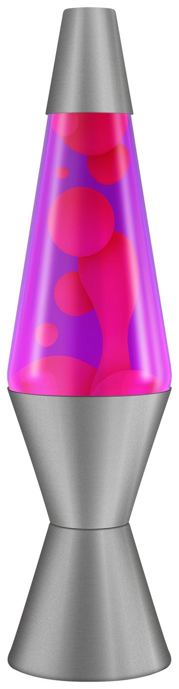 Lava 14.5in Fuchsia Mirage Lamp - Pink & Violet