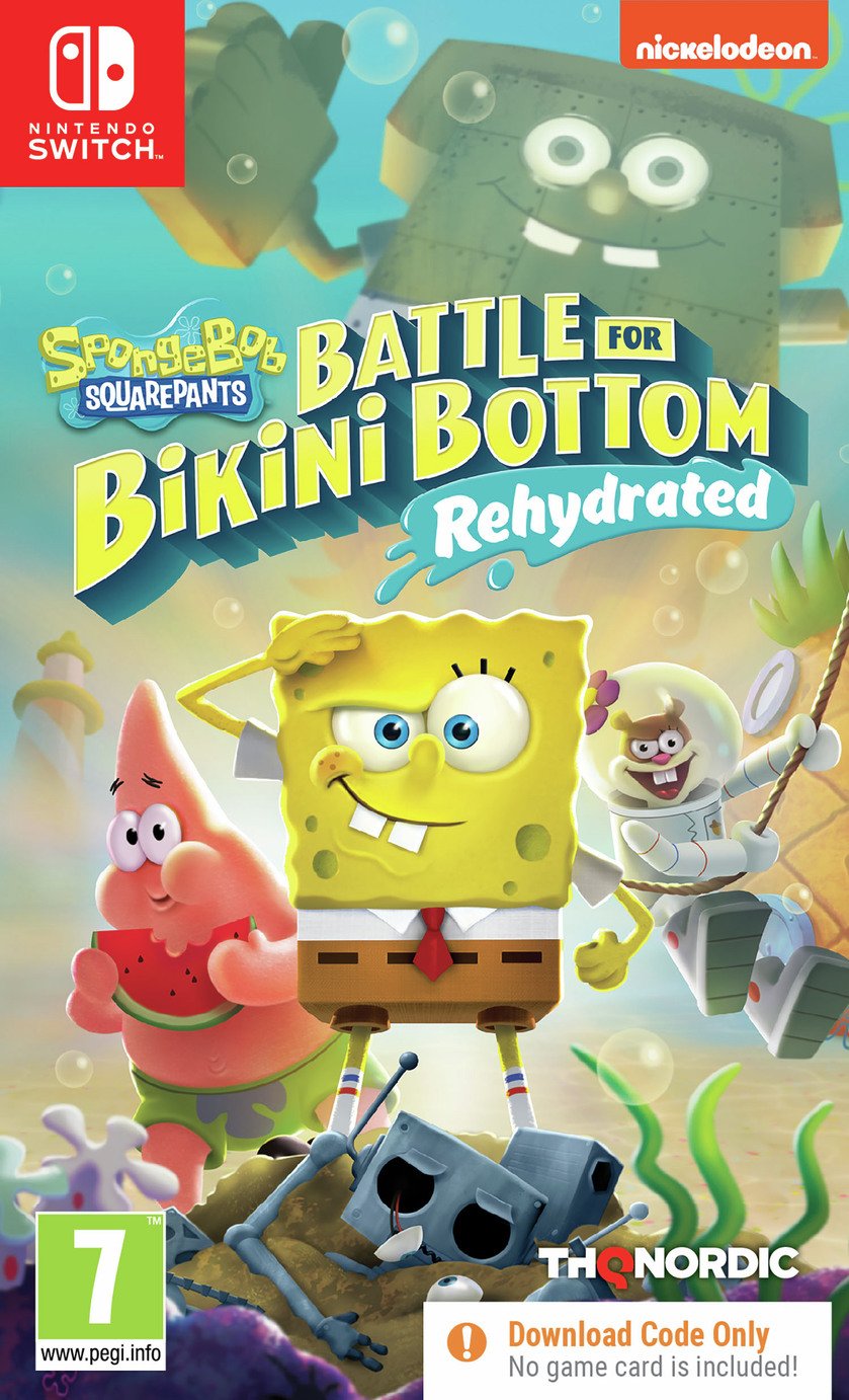 SpongeBob SquarePants Battle For Bikini Bottom Switch Game