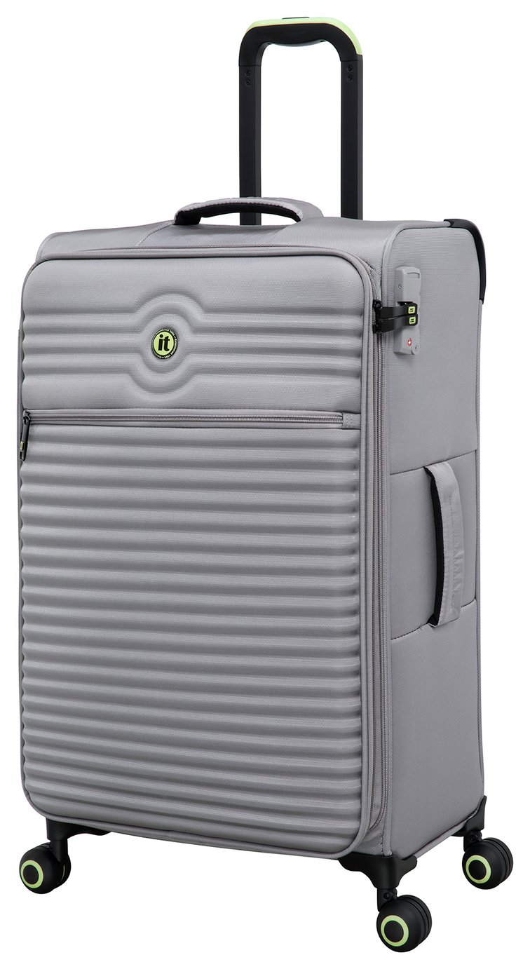 IT Luggage Expandable 8 Wheel Soft Suitcase