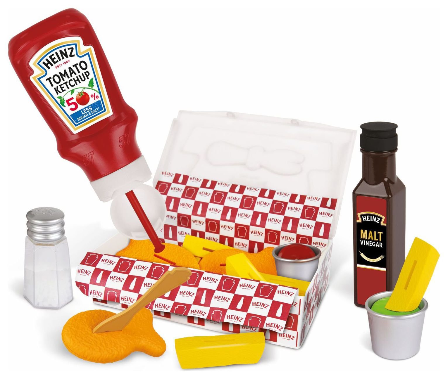 Heinz Toy Fish and Chips Takeaway Play Food Set