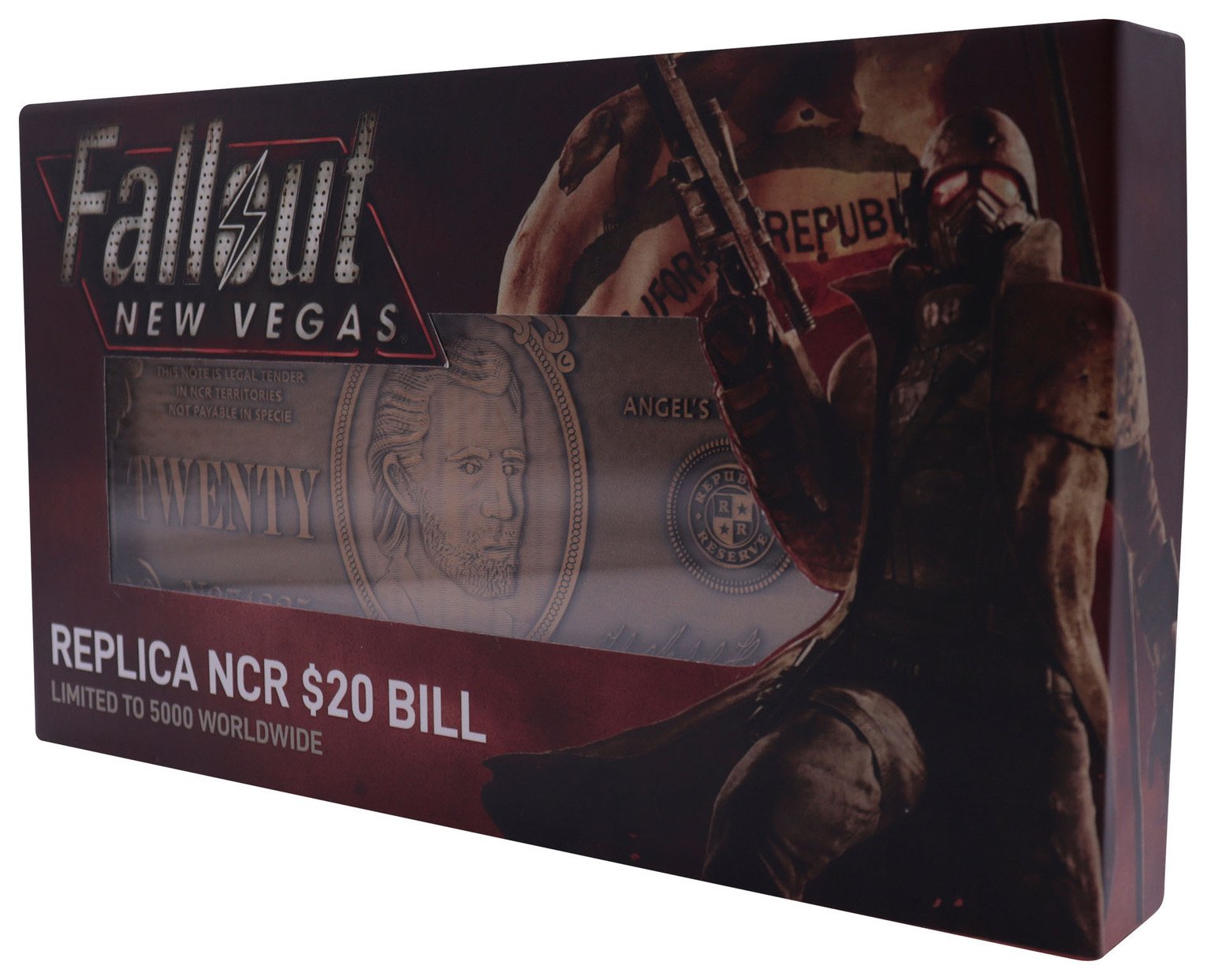 Fallout New Vegas Replica NCR $20 Bill Limited Edition