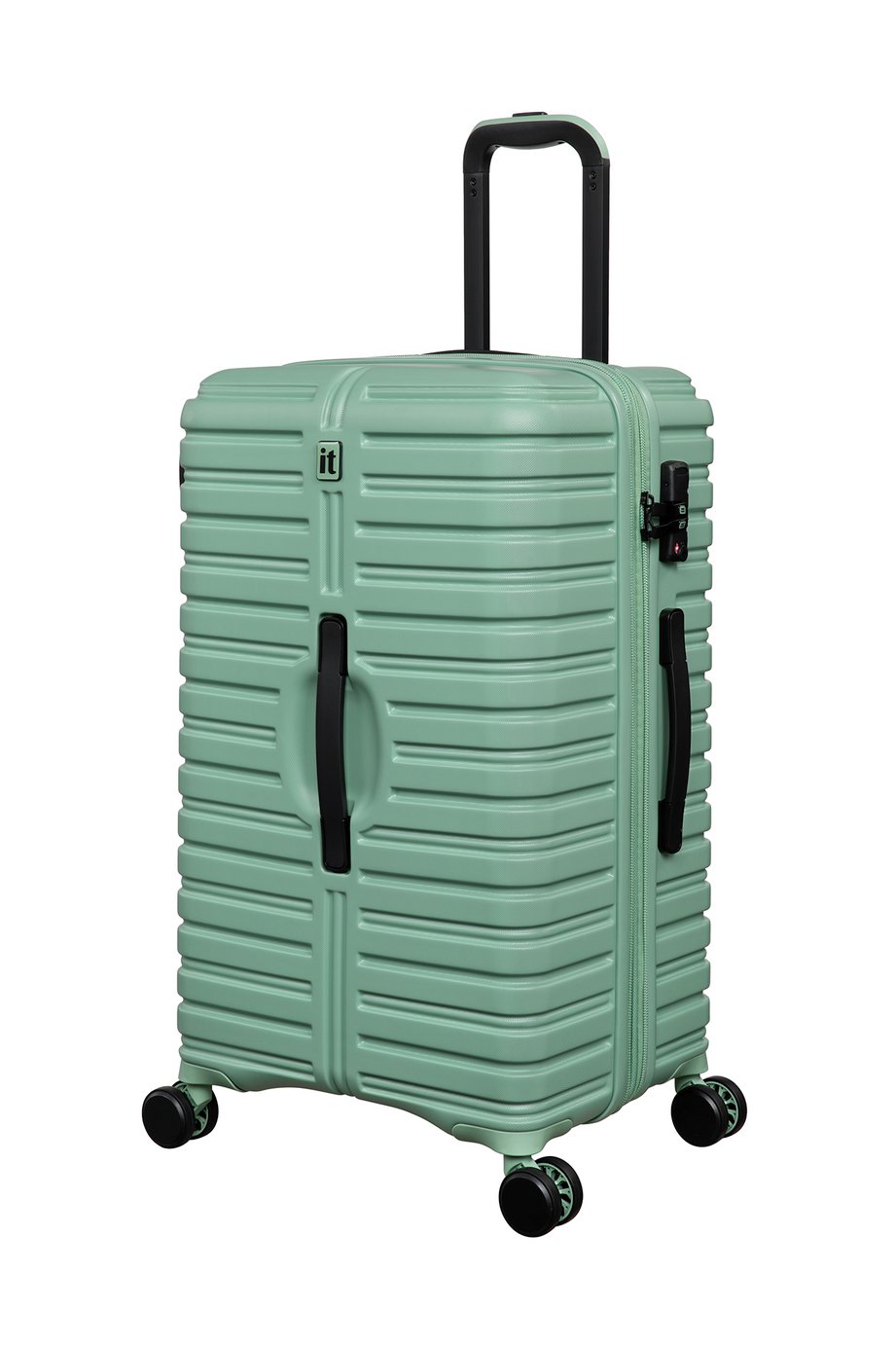 IT Luggage 8 Wheel Hard Suitcase - Green