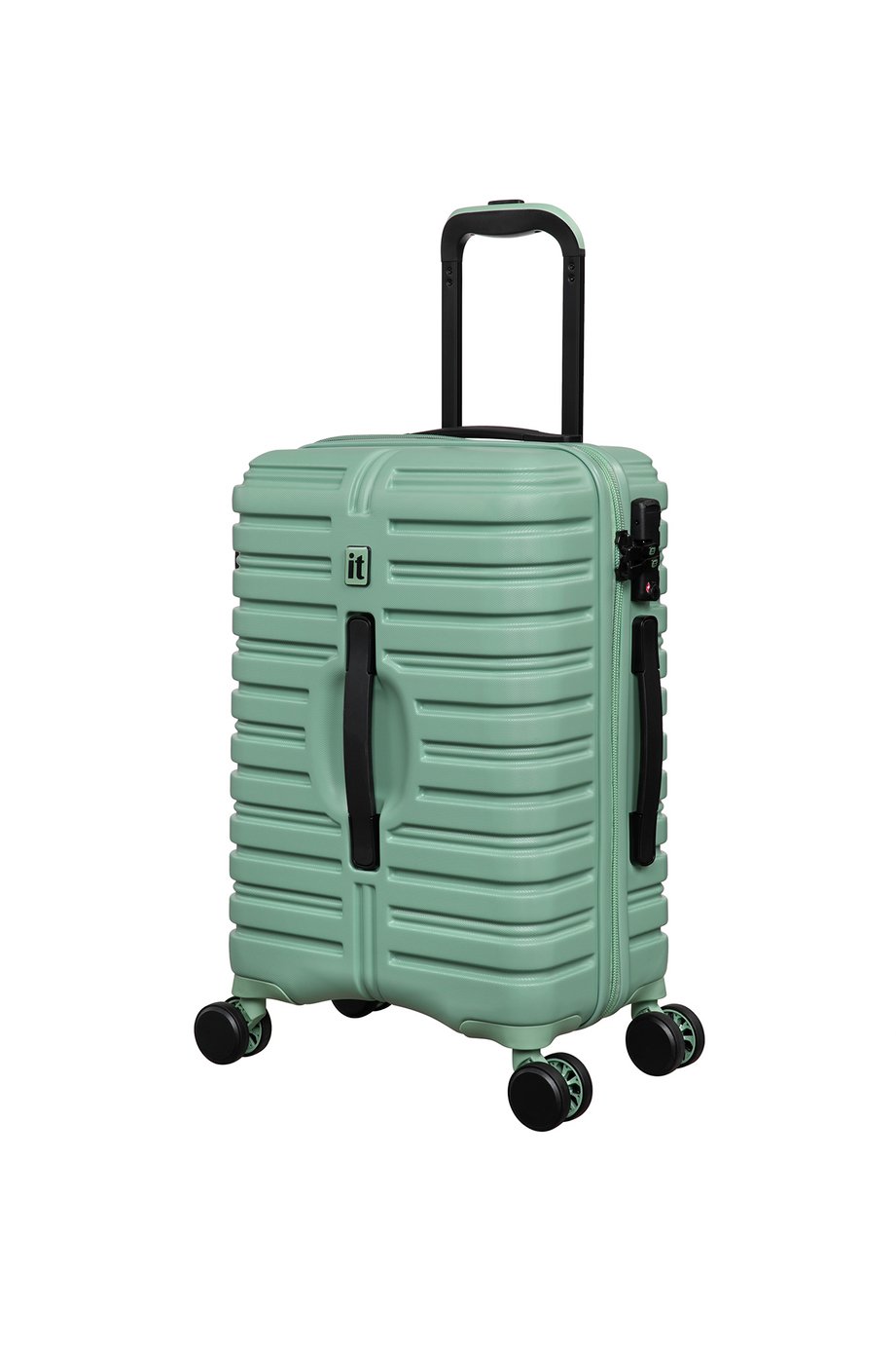 IT Luggage 8 Wheel Hard Suitcase - Green