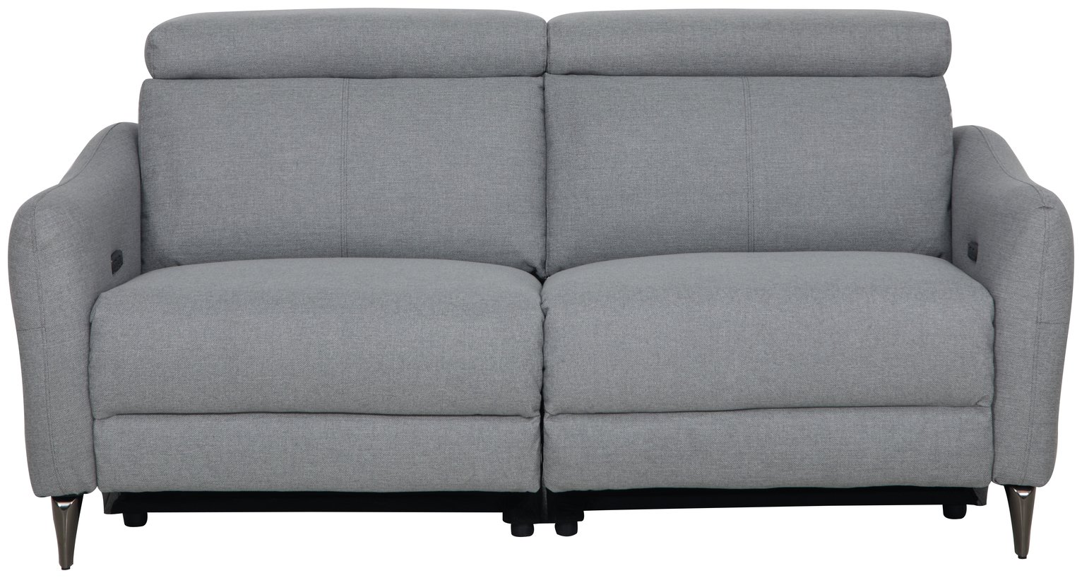 Argos Home Elias Fabric 3 Seater Recliner Sofa - Grey
