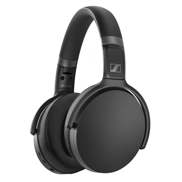 Sennheiser HD 450BT Wireless Over-Ear Headset - Black for sale online