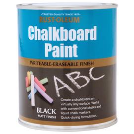 Rust-Oleum Chalkboard Paint 750ml - Matt Black