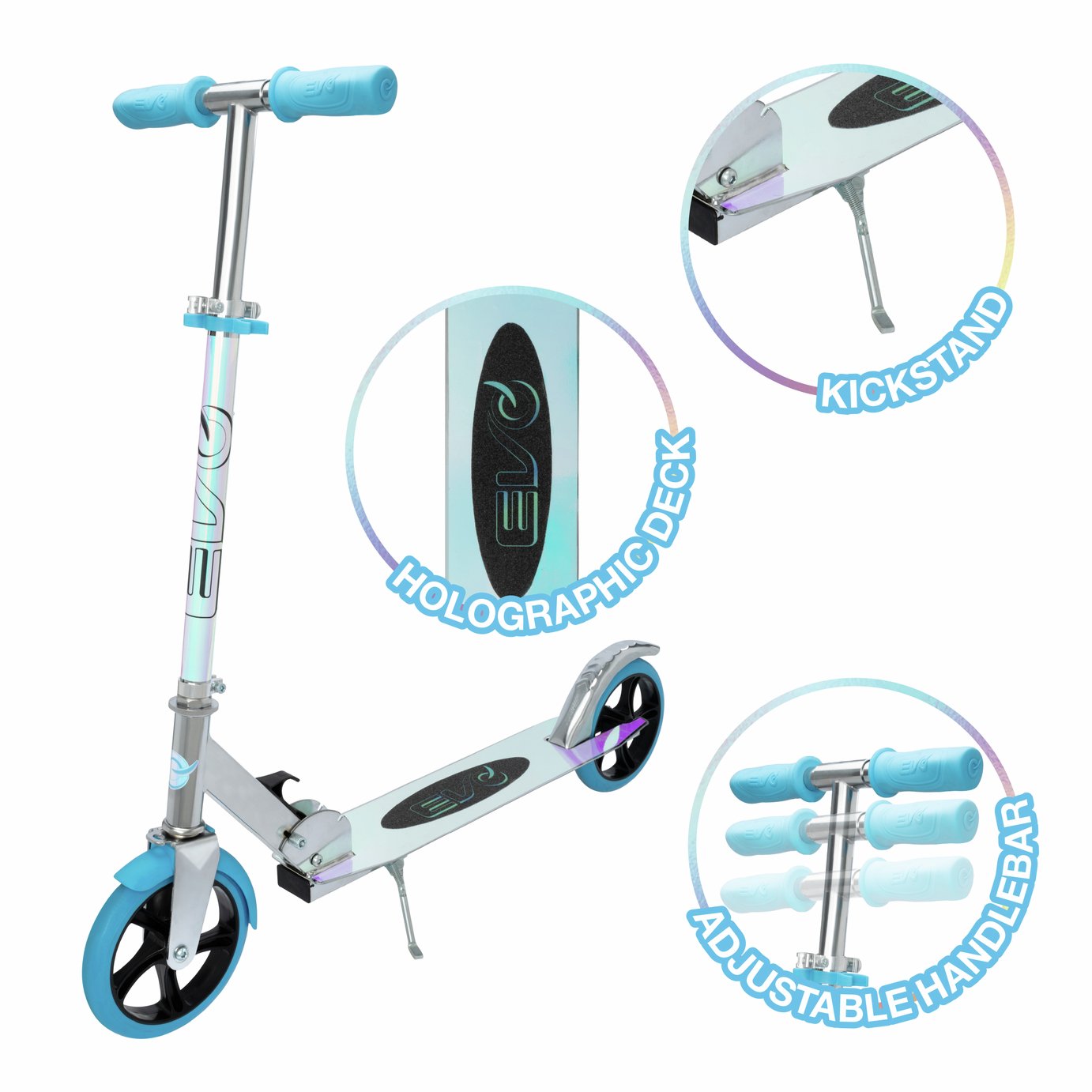 EVO 180 Holographic Big 2 Wheel Scooter