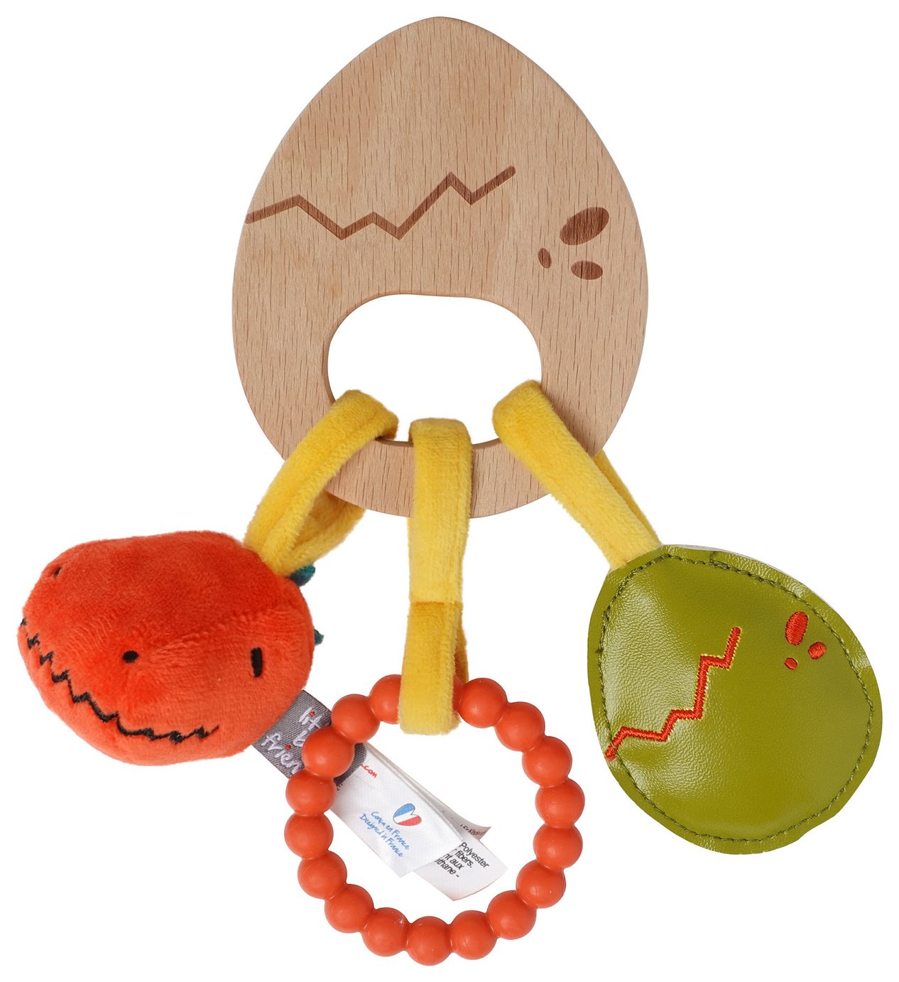 Little Big Friends Teether - Dino