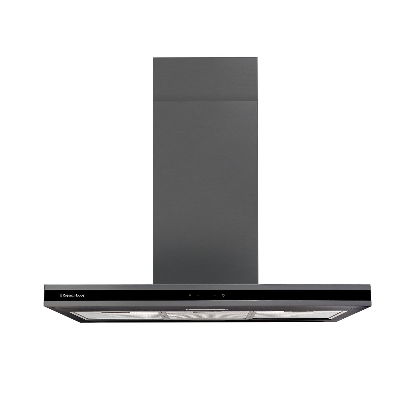 Russell Hobbs RHICH904DB 90cm Chimney Cooker Hood - Graphite