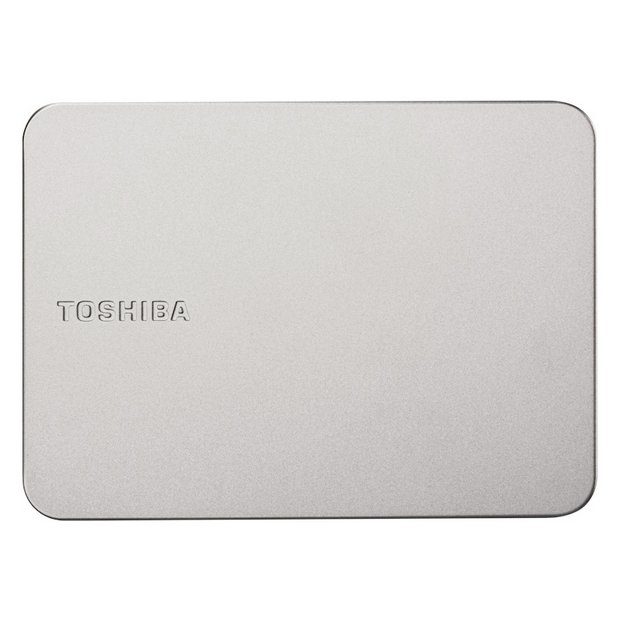 Buy Toshiba Canvio Flex 4TB Portable Hard Drive - Warm Silver