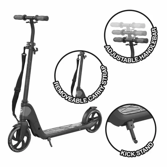 Evo Velocity 200 2 Wheel Scooter - Black