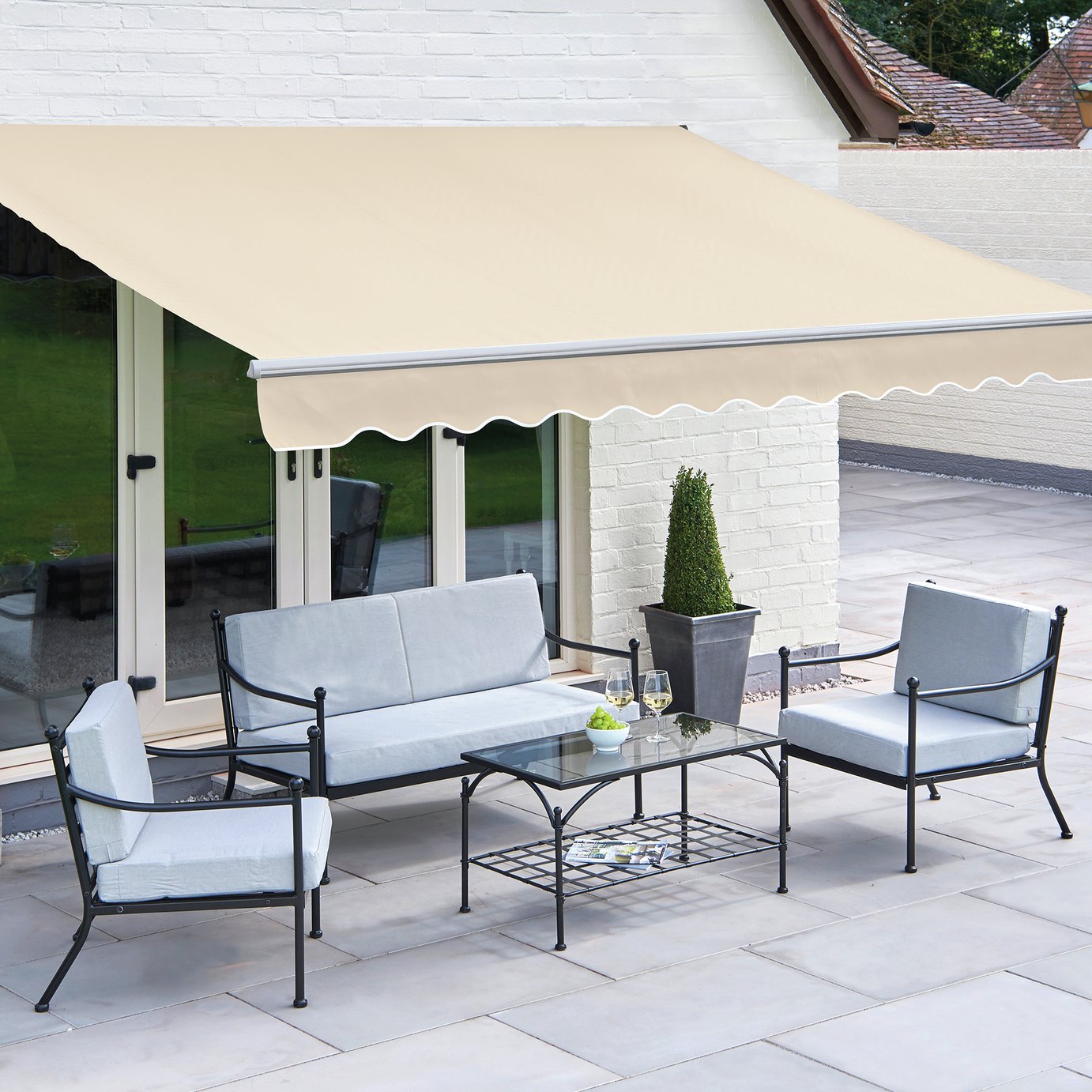 Greenhurst Balmarol Garden Awning - 2.5m