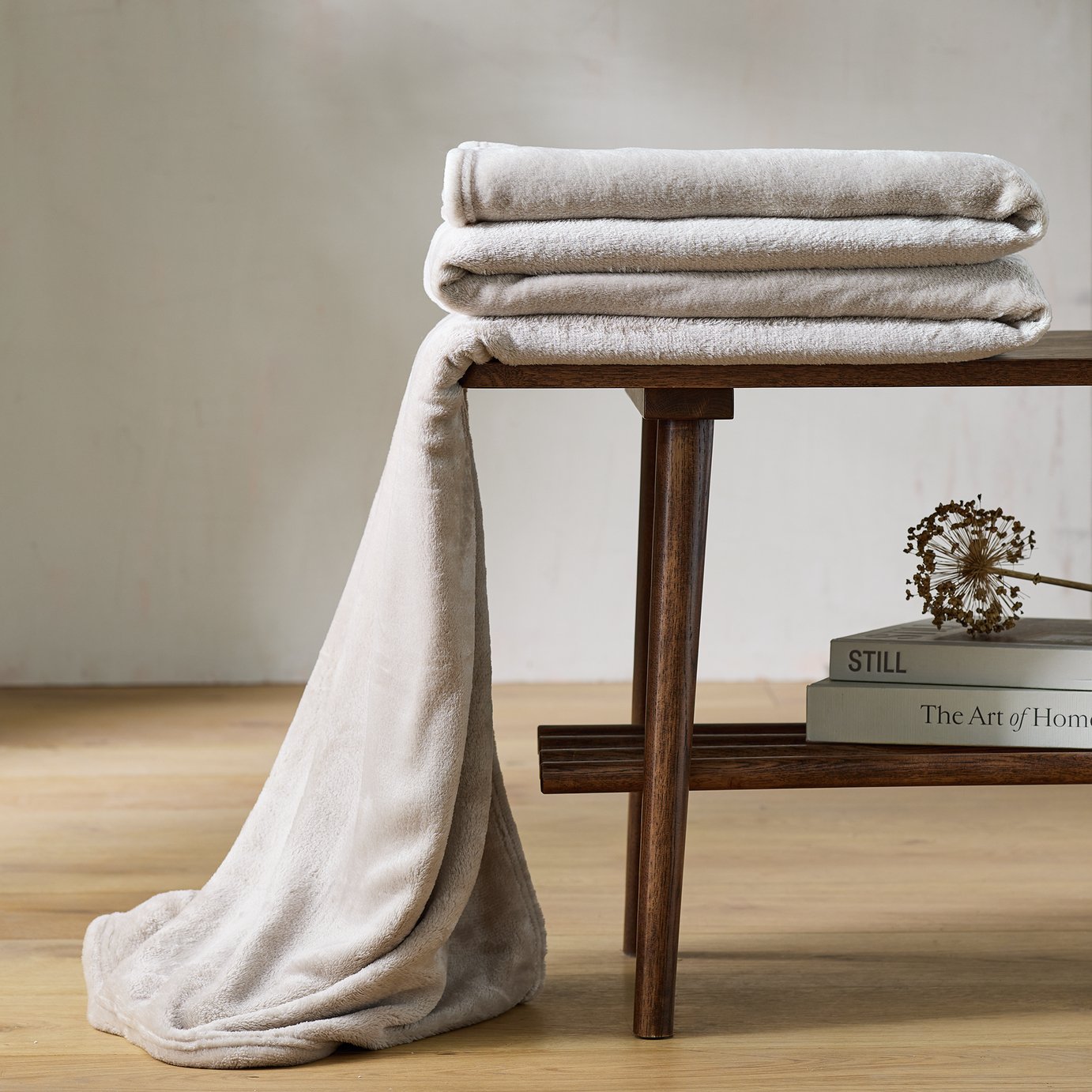 Argos Home Fleece Throw - 200x220cm