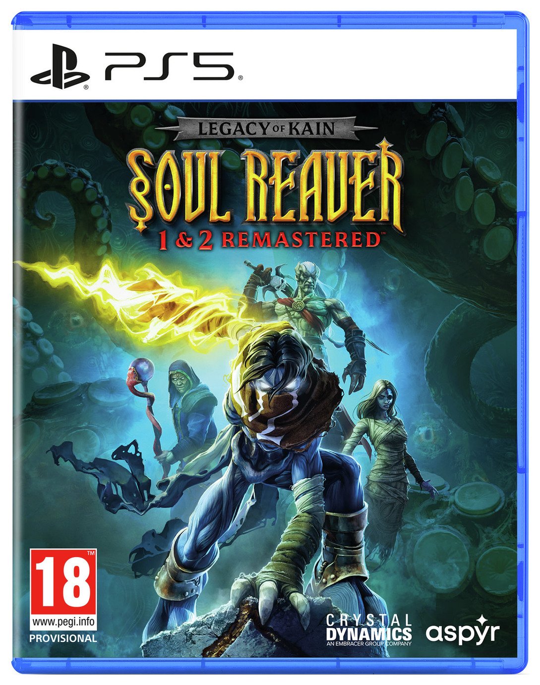 Legacy of Kain Soul Reaver 1 & 2 Remastered PS5 Game