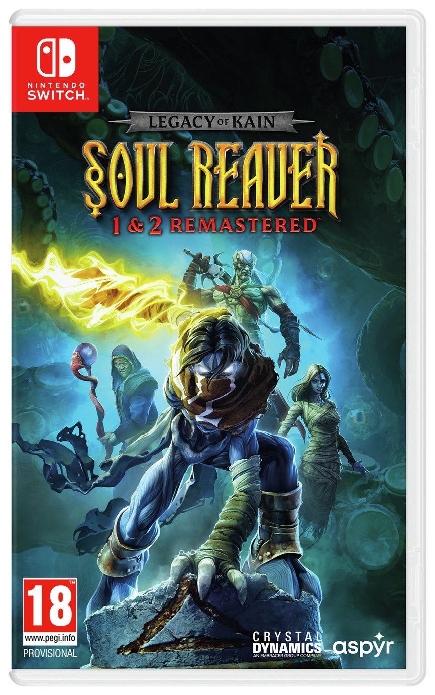 Legacy of Kain Soul Reaver 1 & 2 Remastered Switch Game