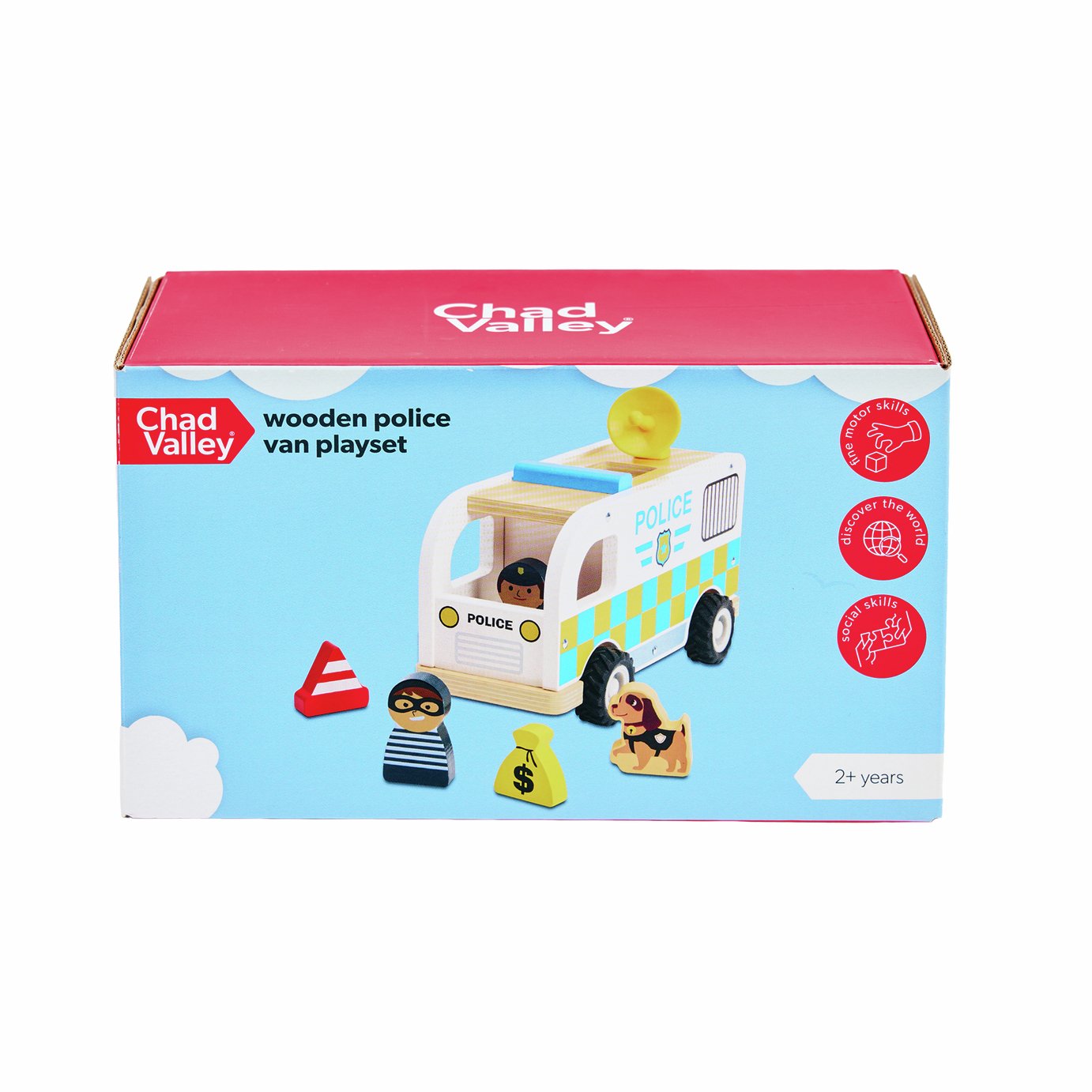 Chad Valley Police Van Playset