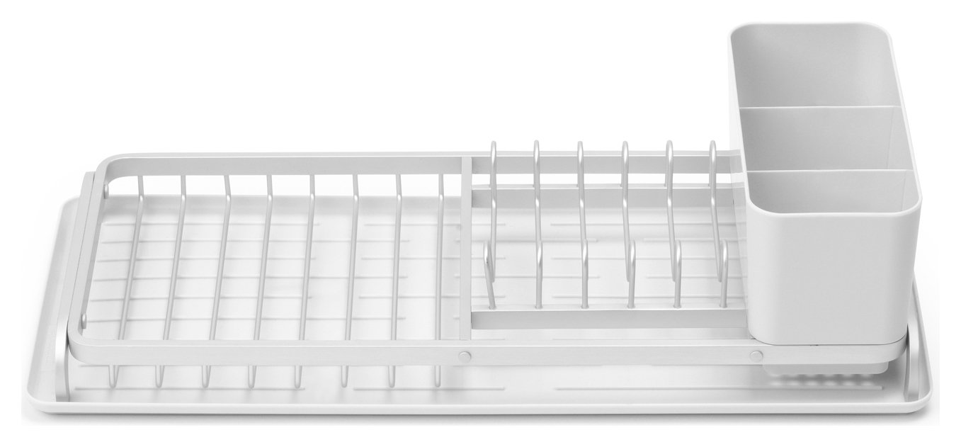 Brabantia SinkSide Compact Dish Drying Rack - Light Grey