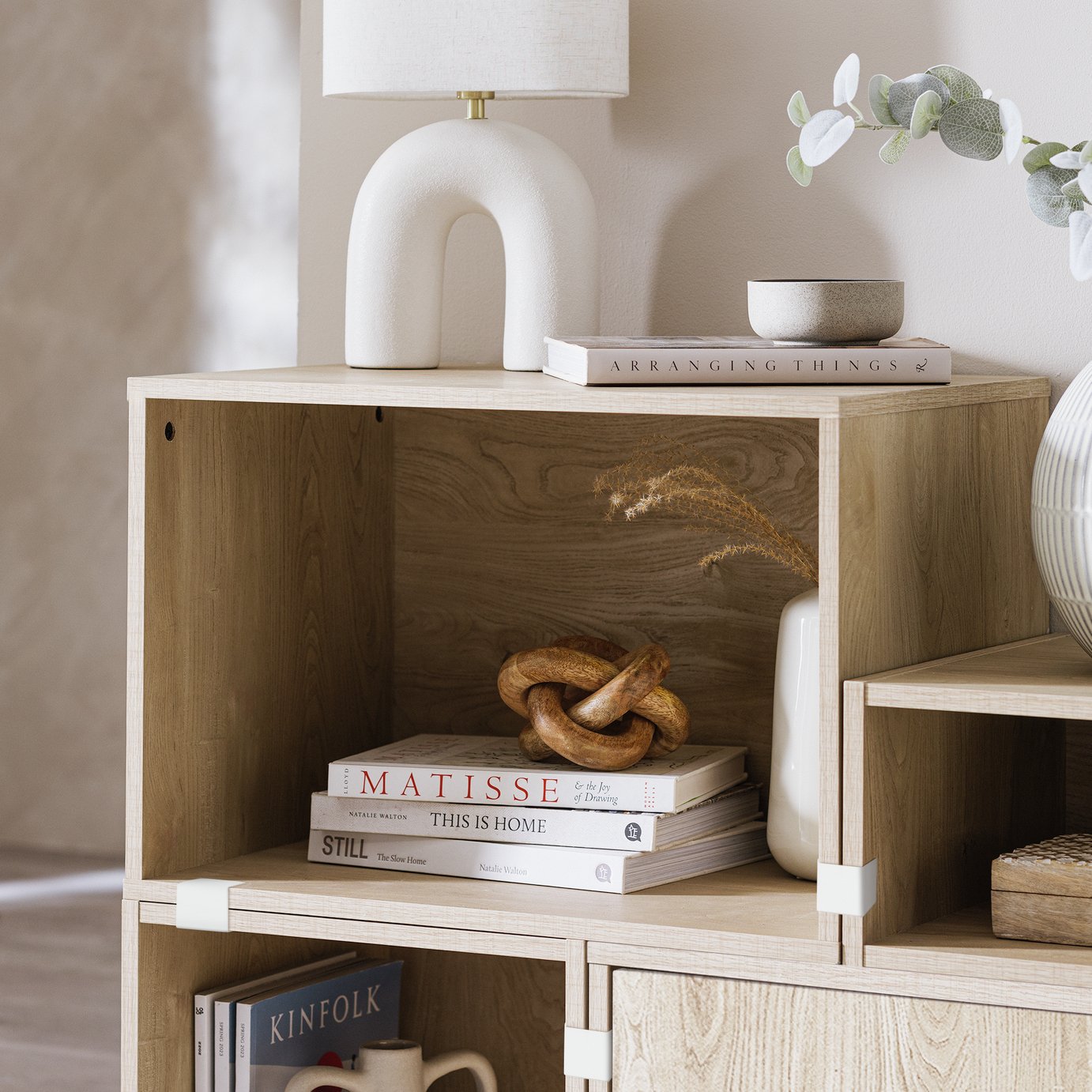 Habitat Rubrics Modular Single Large Shelf Unit