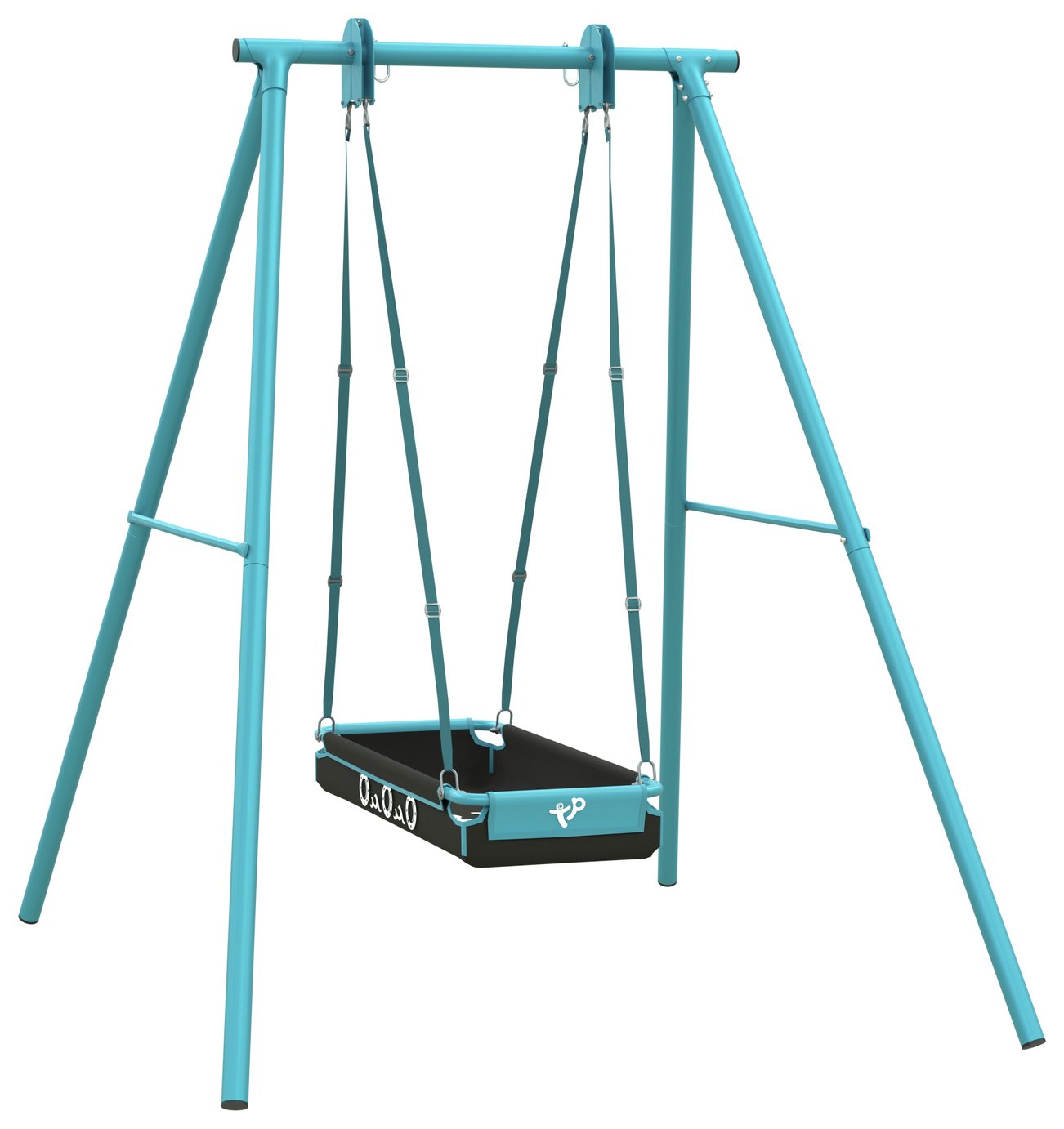 TP Blue Metal Swing Set with Pirate Boat