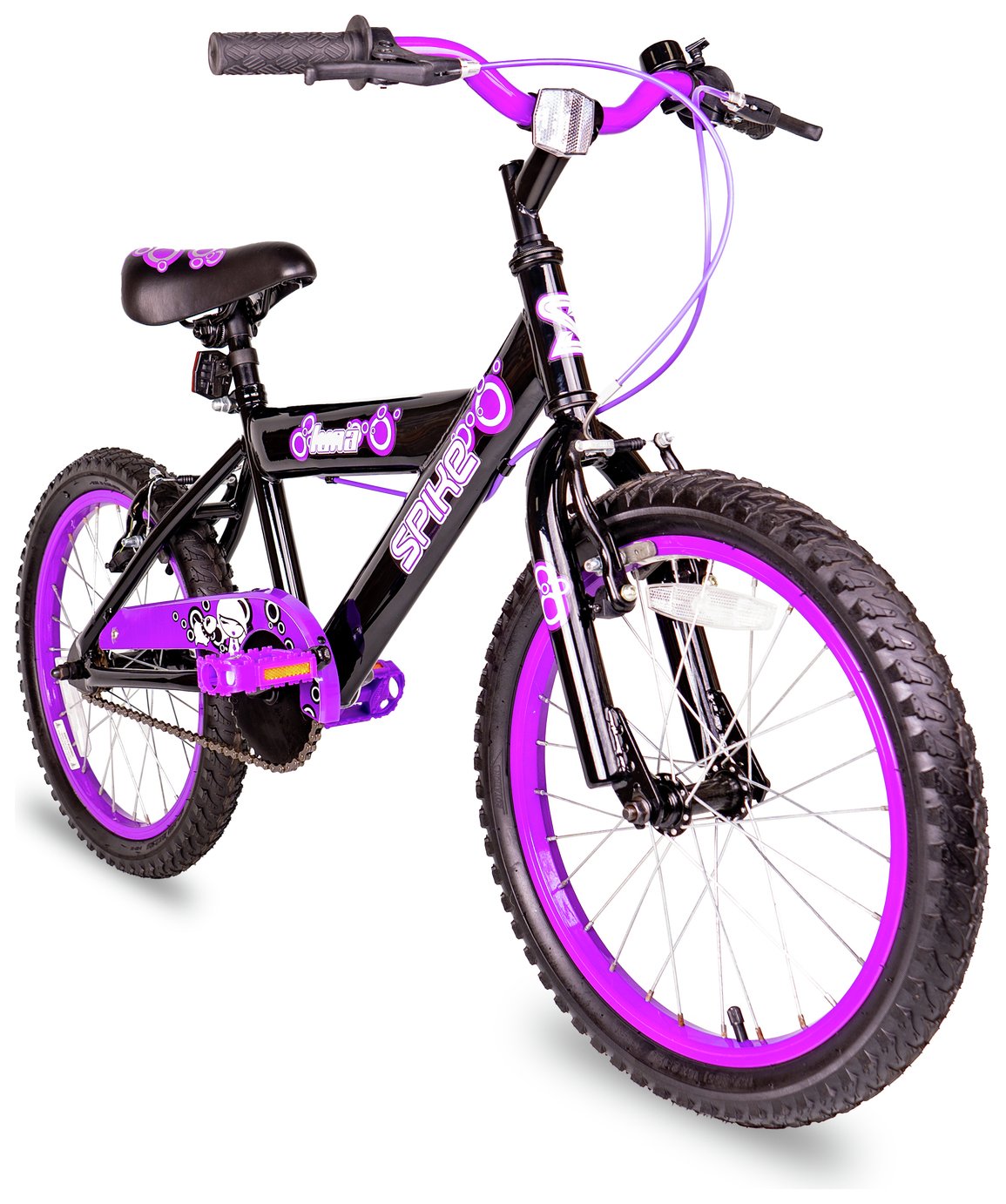 Spike 18 inch Wheel Size Girls Mountain Bike - Pink