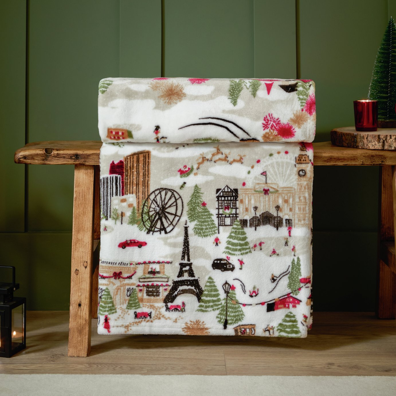 furn Joy to All Fleece Throw - Cream - 140x180cm