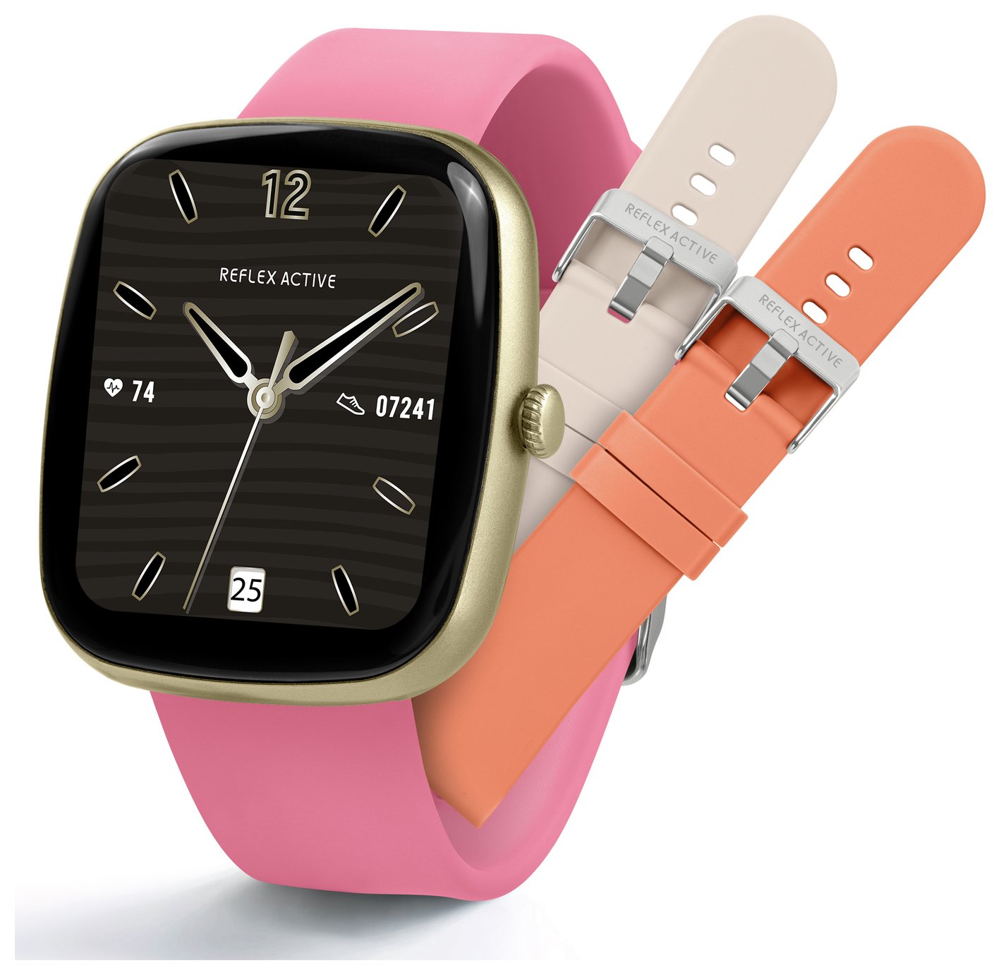 Reflex Active Interchangeable Strap Calling Smart Watch