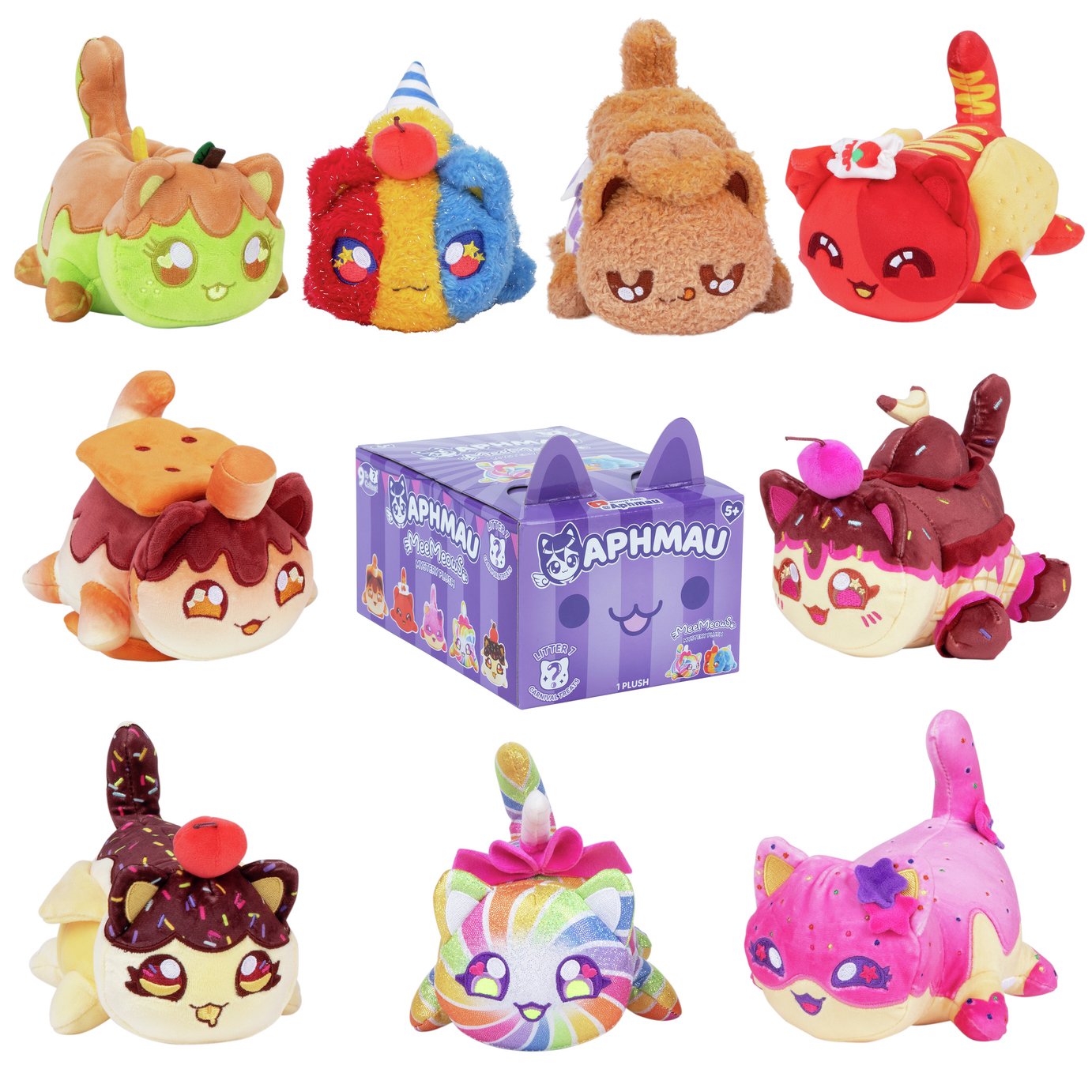 Aphmau MeeMeows Mystery 6 Inch Plush – Carnival Treats